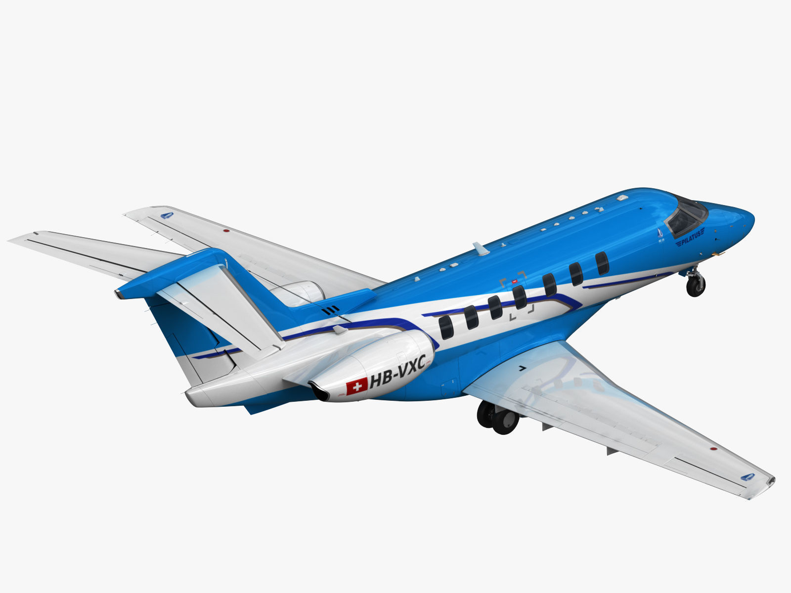 Pilatus PC-24 3D model_2