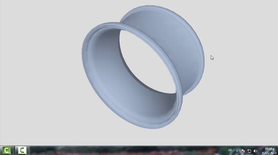 jet contact part 3D print model_4