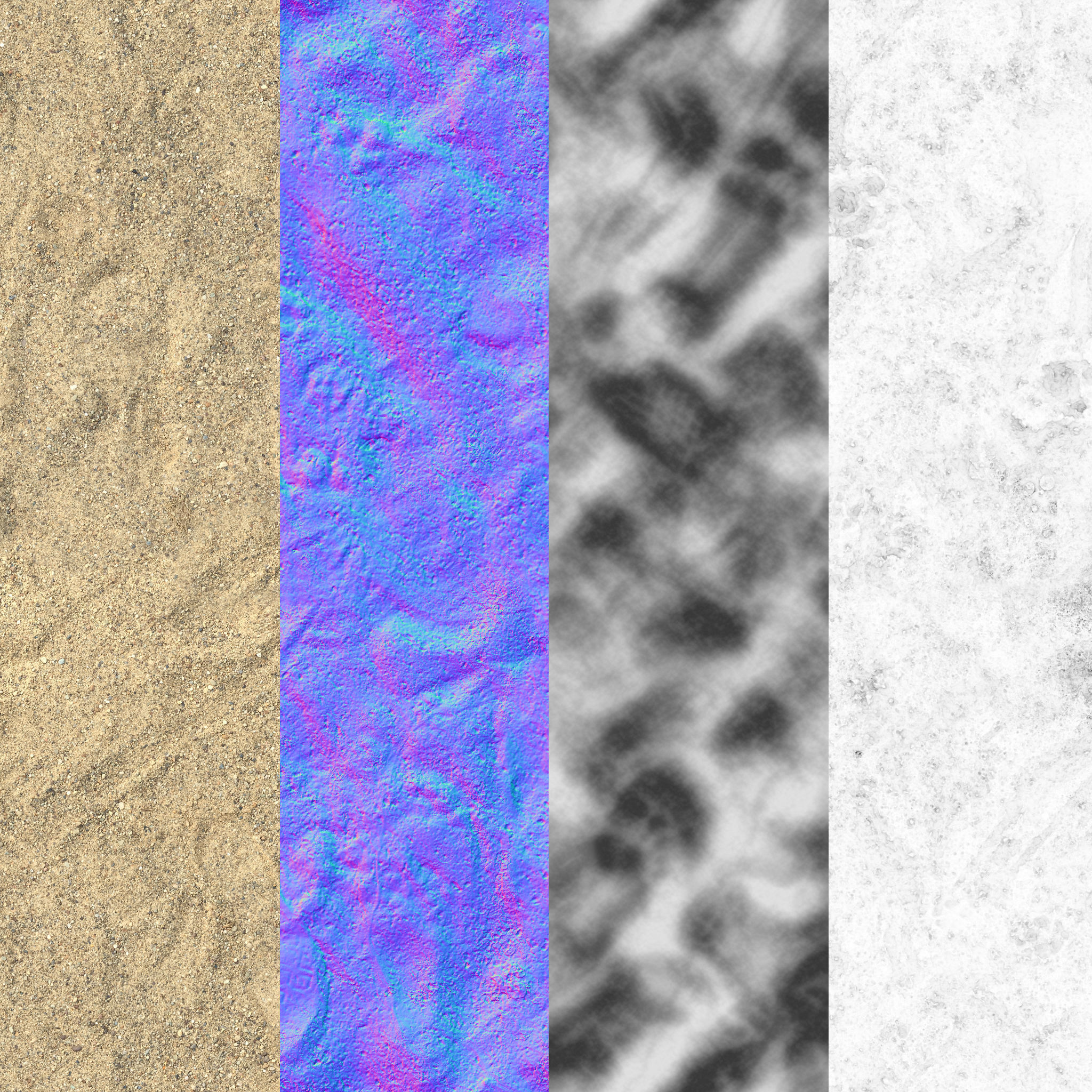 PBR Scanned Sand Texture_2