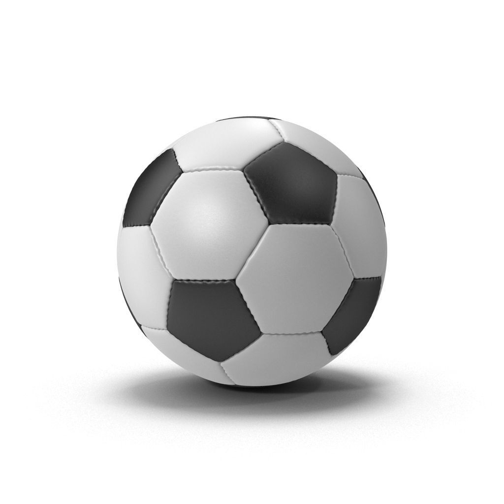 Soccer Ball 3D model_7
