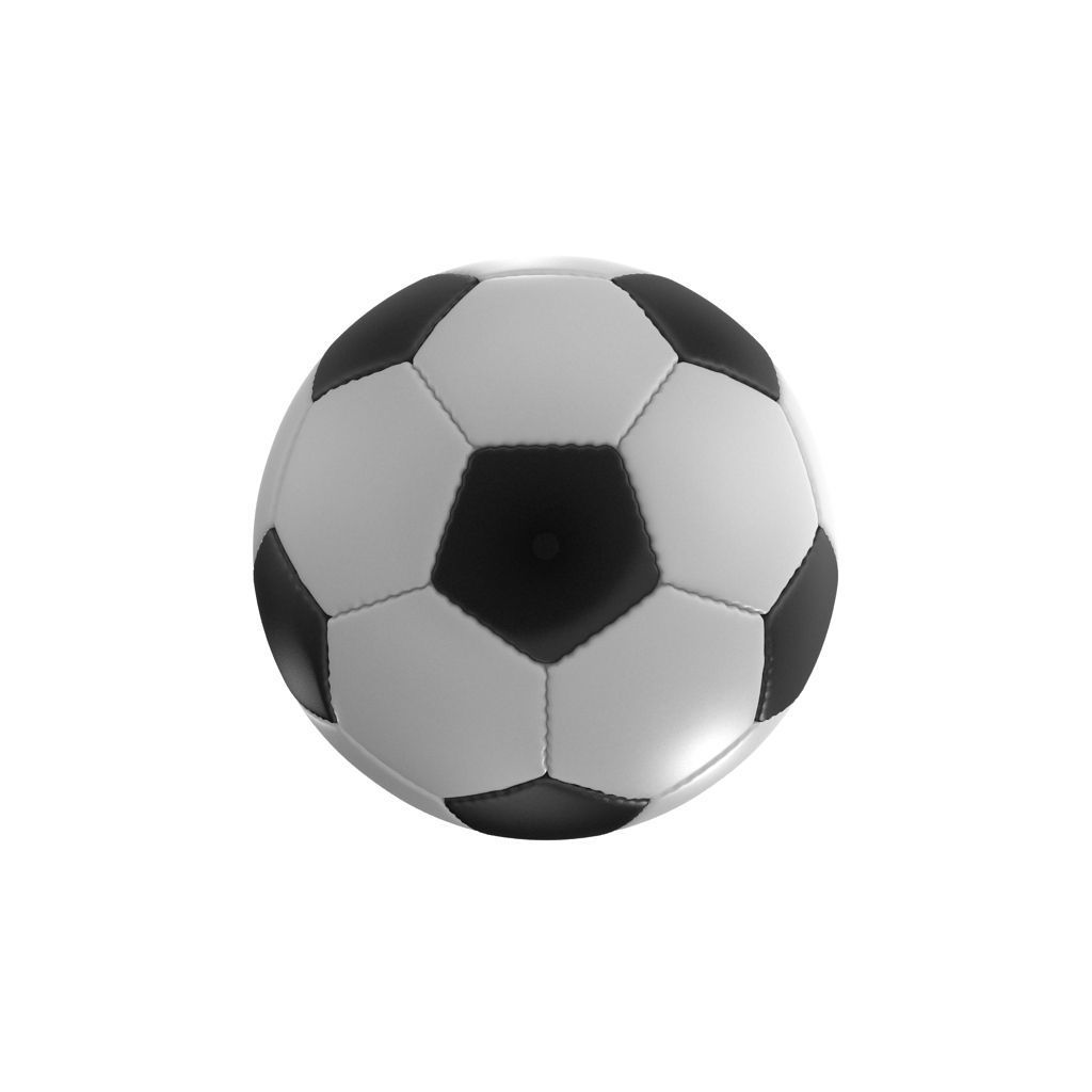 Soccer Ball 3D model_1