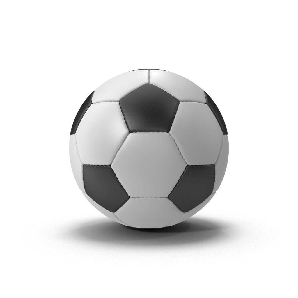Soccer Ball 3D model_8