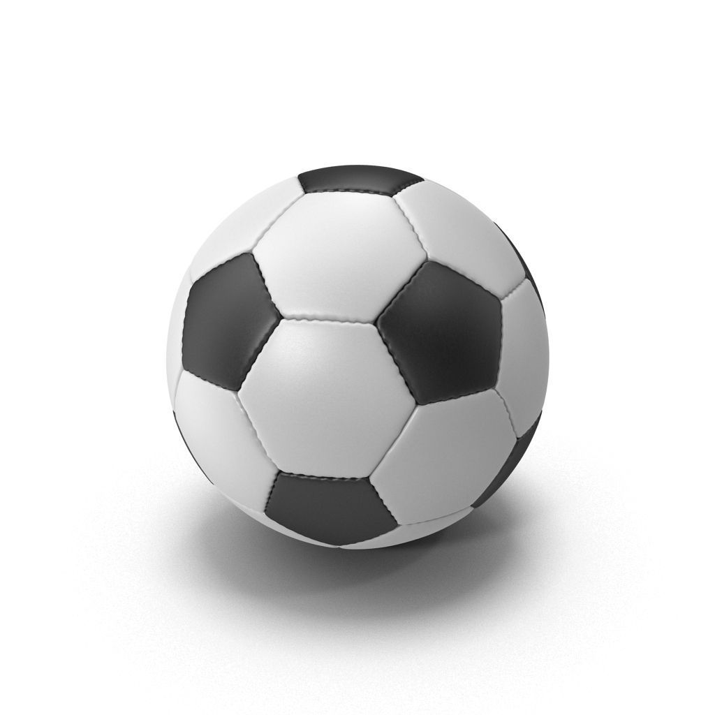 Soccer Ball 3D model_5