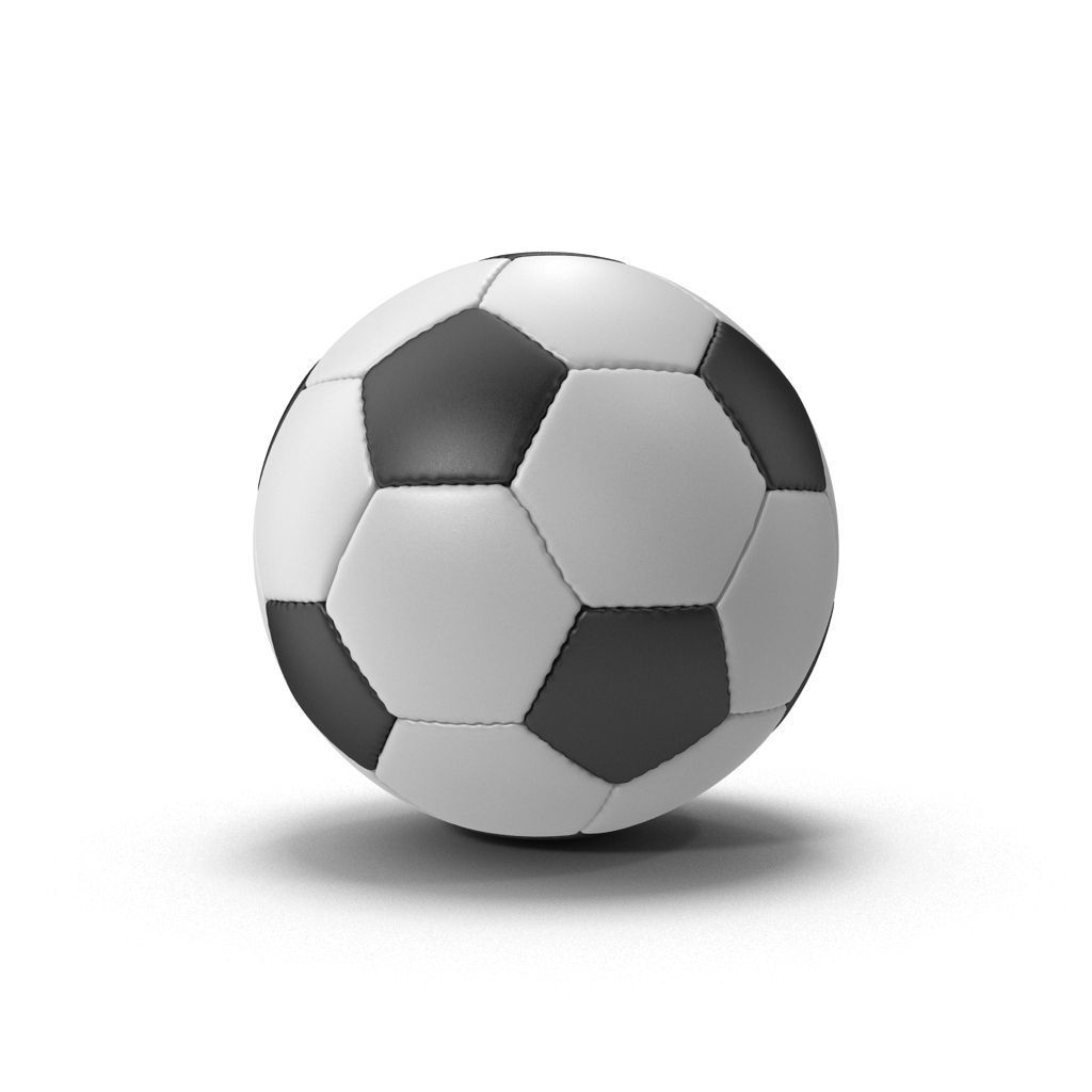 Soccer Ball 3D model_9