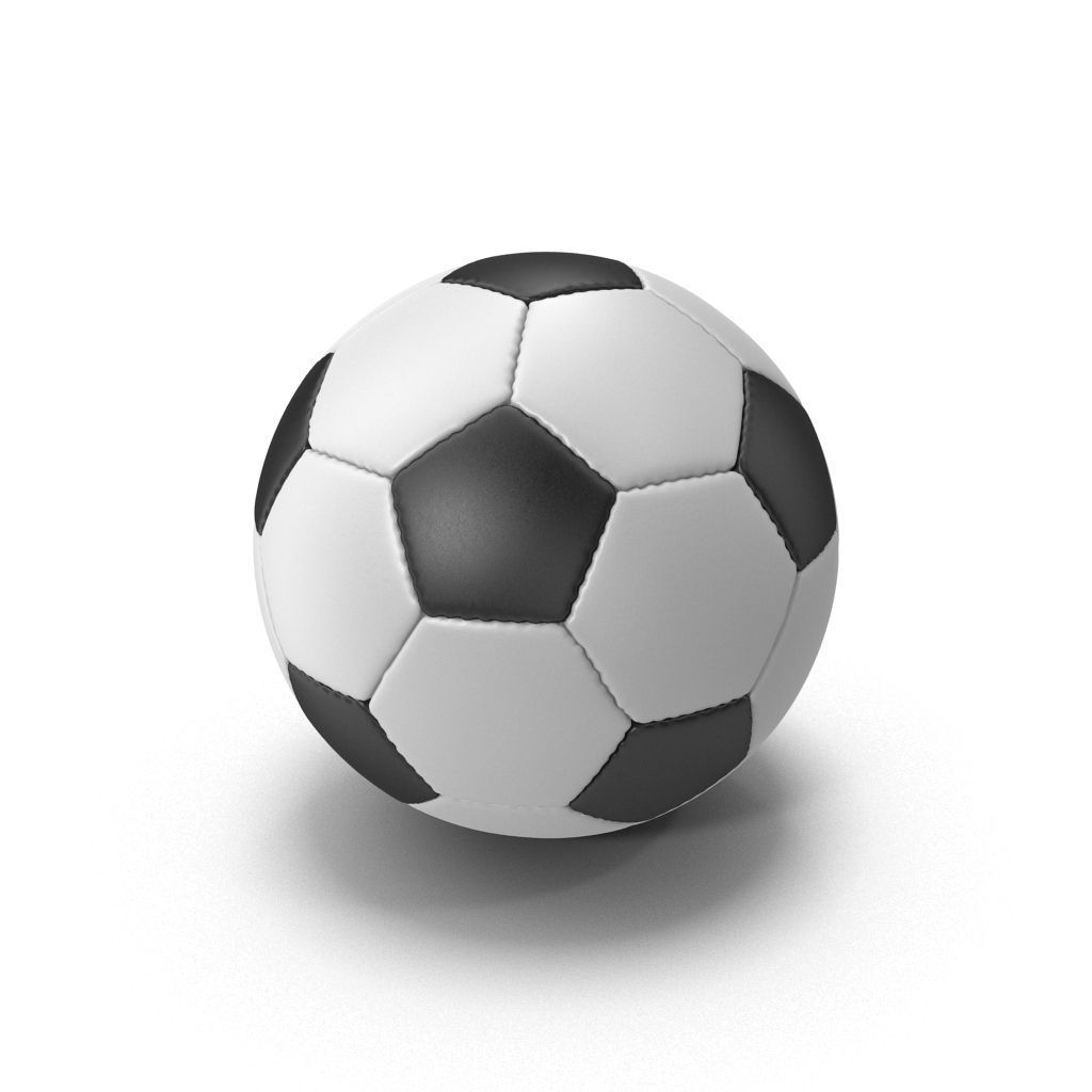 Soccer Ball 3D model_2