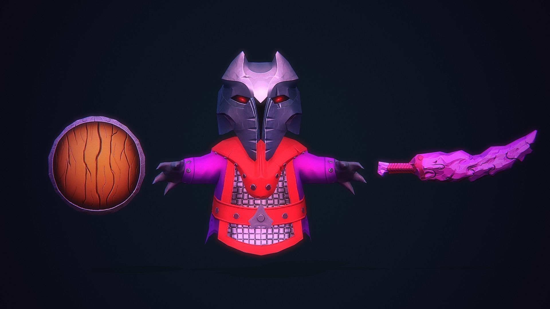 Huge pack of stylized props and character and maps 3D Model Collection_4