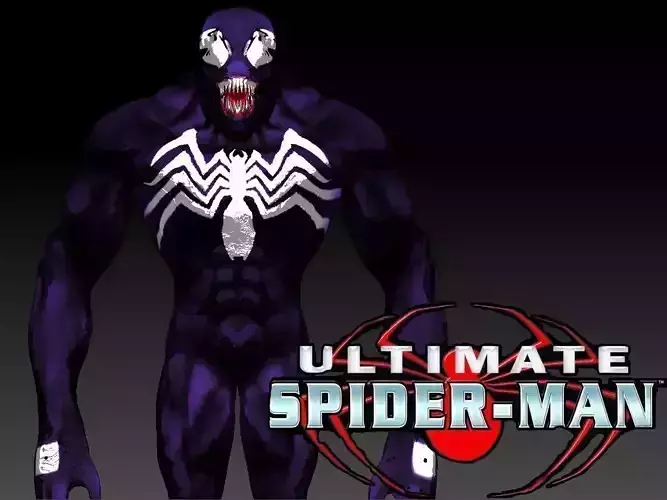 Venom  - Remastered - Rigged - MARVEL Ultimate Low-poly 3D model