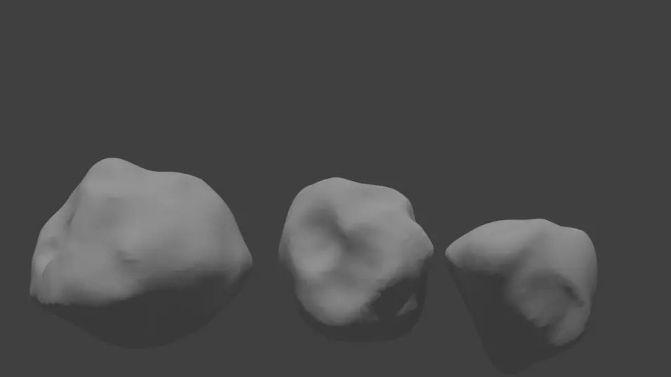 Rocks three Free 3D model