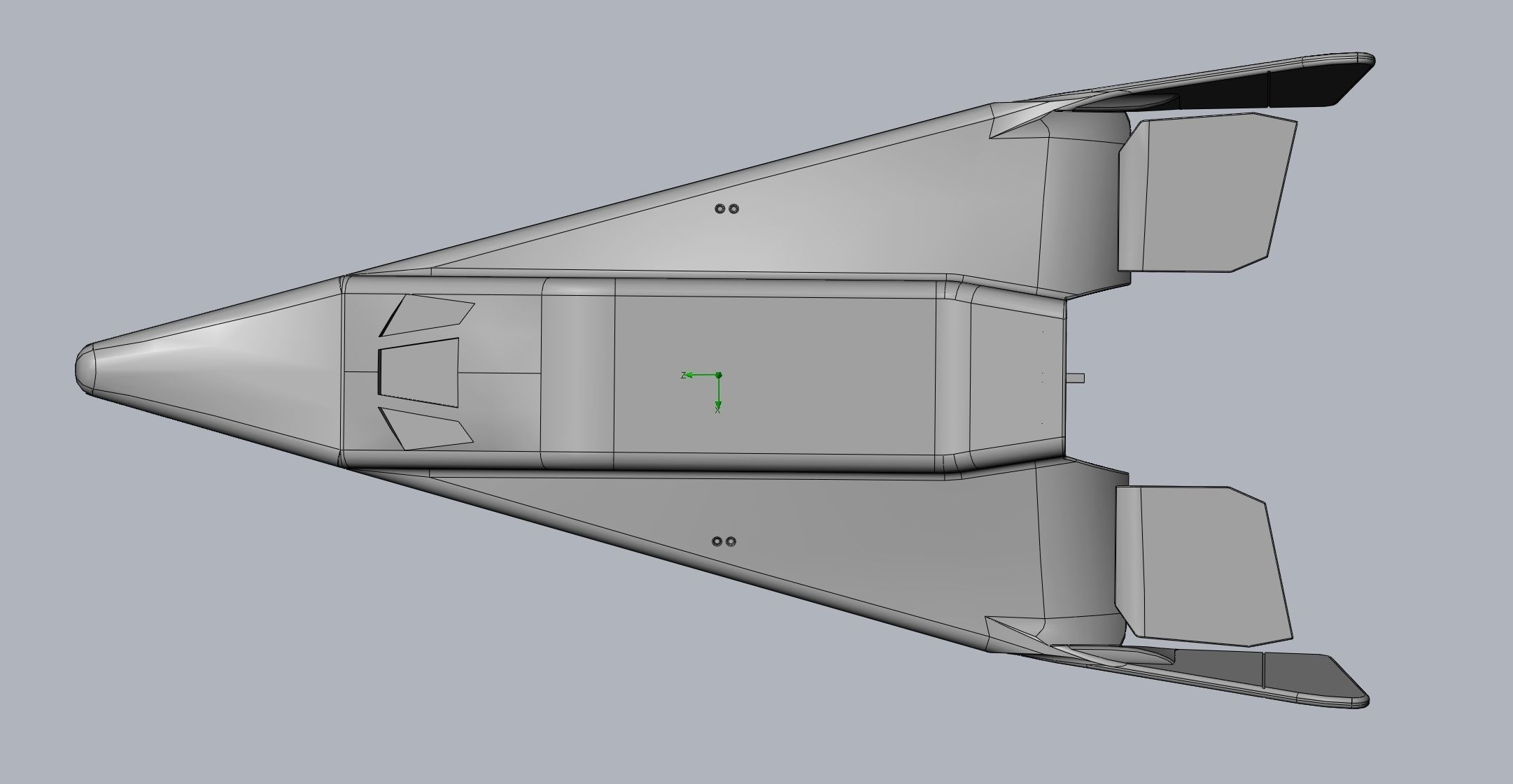 X-20 Dyna-Soar Spaceplane Rough Model 3D print model_2