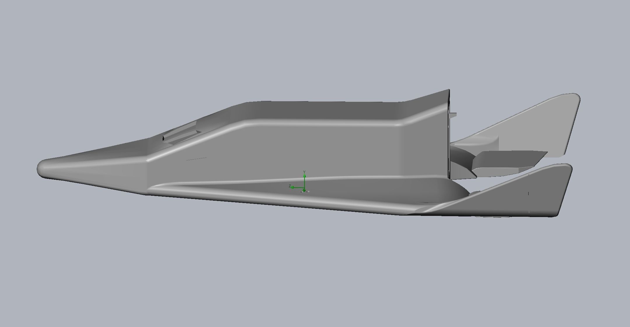 X-20 Dyna-Soar Spaceplane Rough Model 3D print model_6