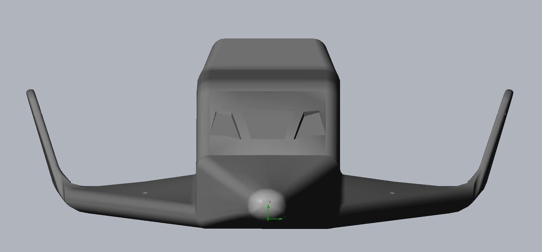 X-20 Dyna-Soar Spaceplane Rough Model 3D print model_3