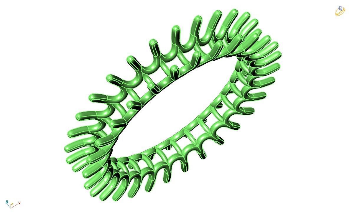 Eternity Band -6 3D print model_4