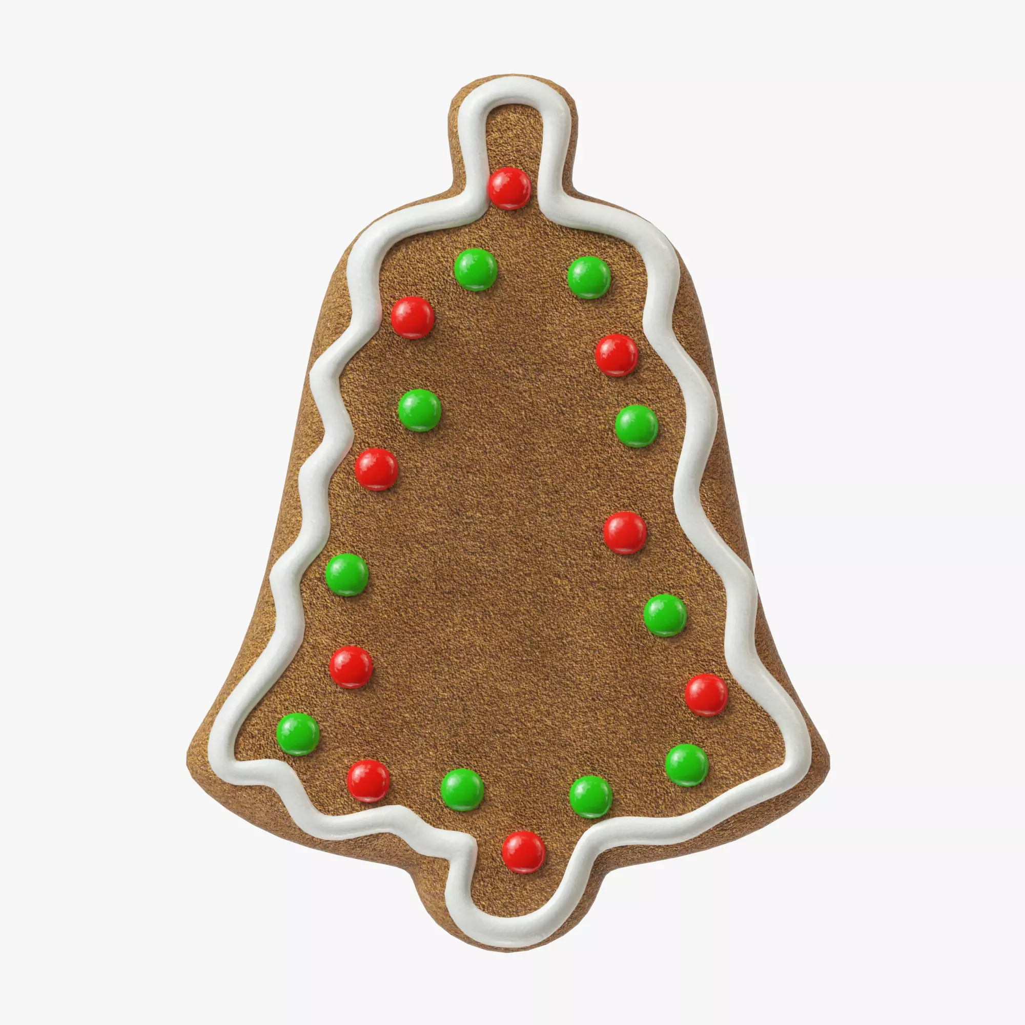 gingerbread cookie 11 3D model