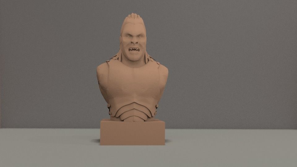 Uruk Hai 3D print model_4