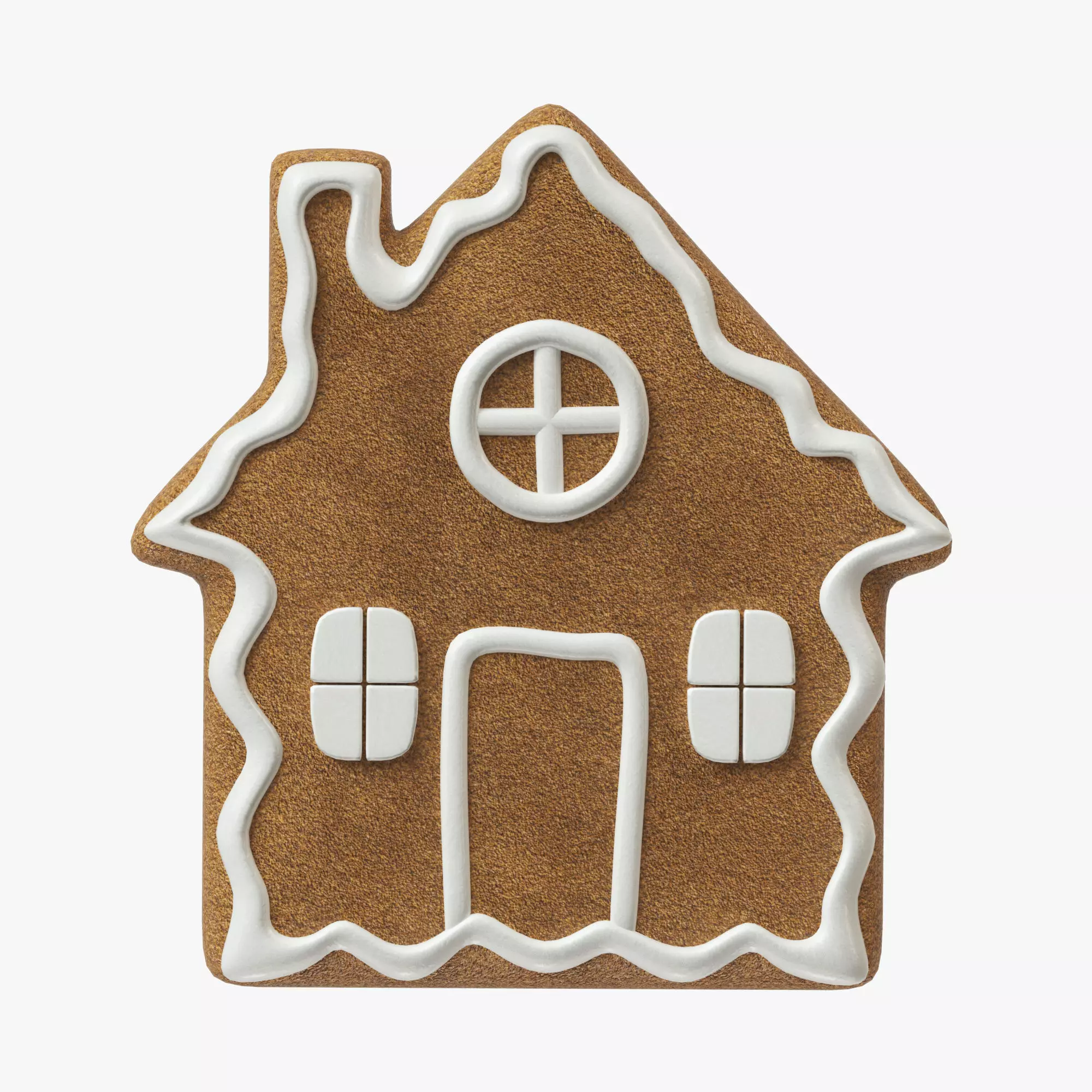 gingerbread cookie 04 3D model