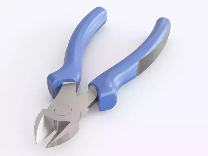 Plier 02 3D model