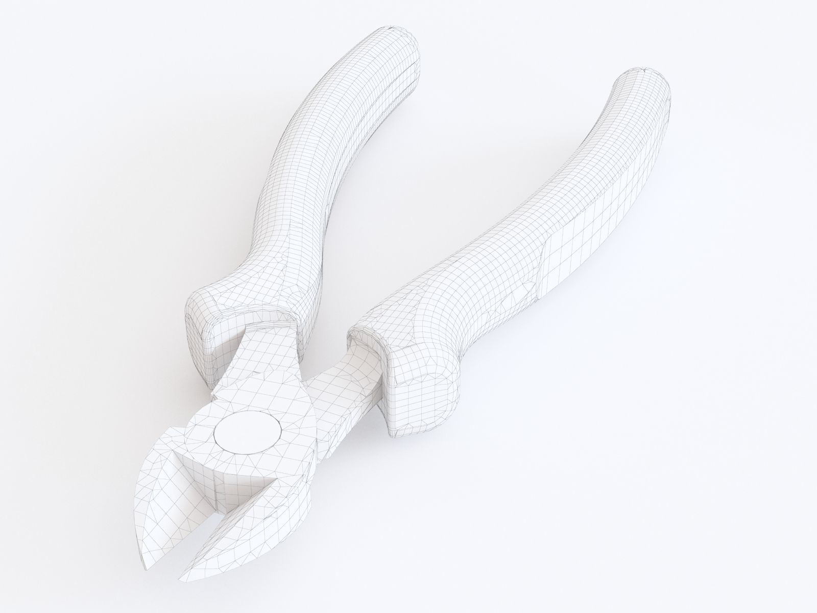 Plier 02 3D model_1