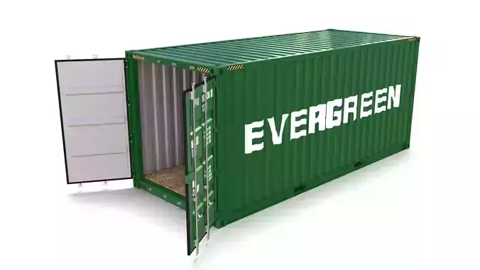 20ft Shipping Container Evergreen