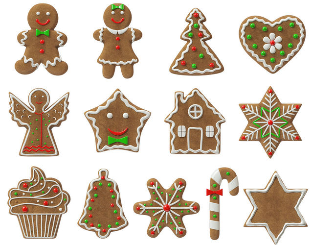 gingerbread cookies 3D Model Collection