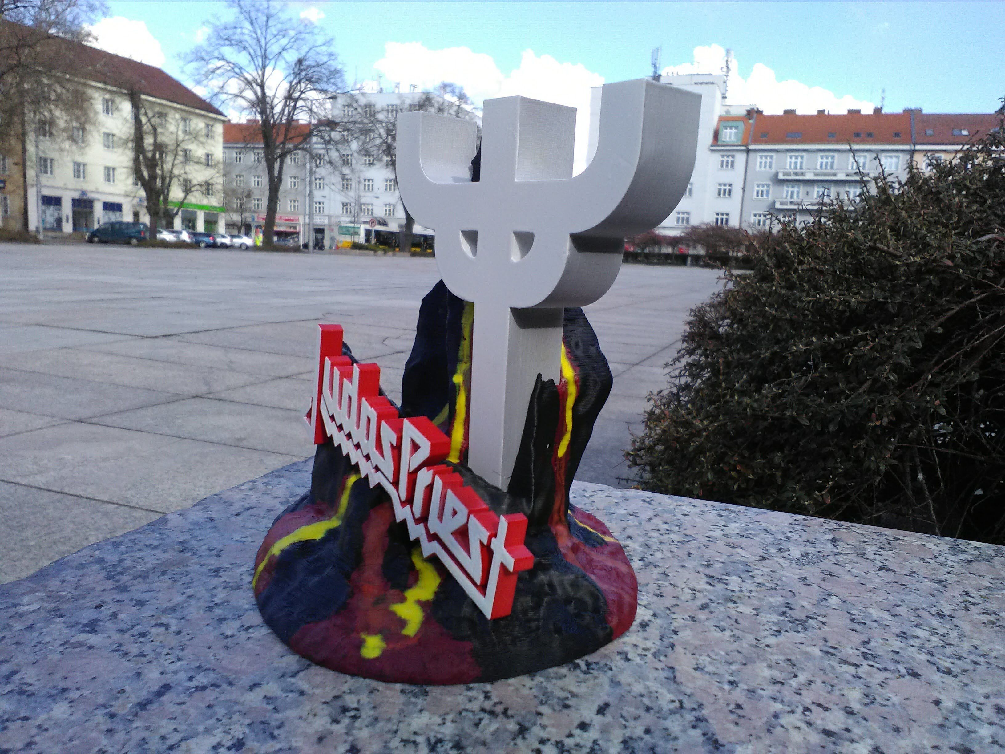 Statue Judas Priest 3D print model_1