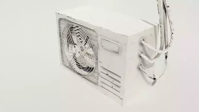 out door air conditioner 3D model