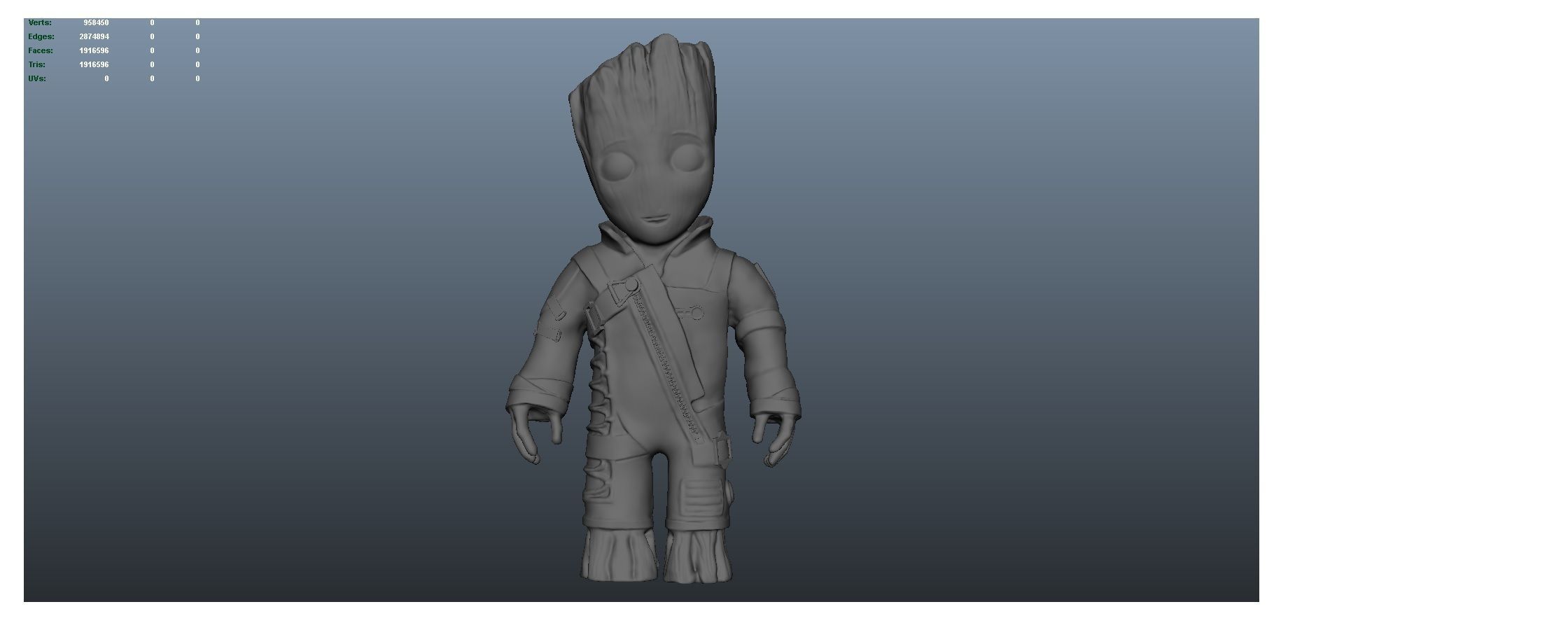 Groot Baby for 3d printing 3D print model_7