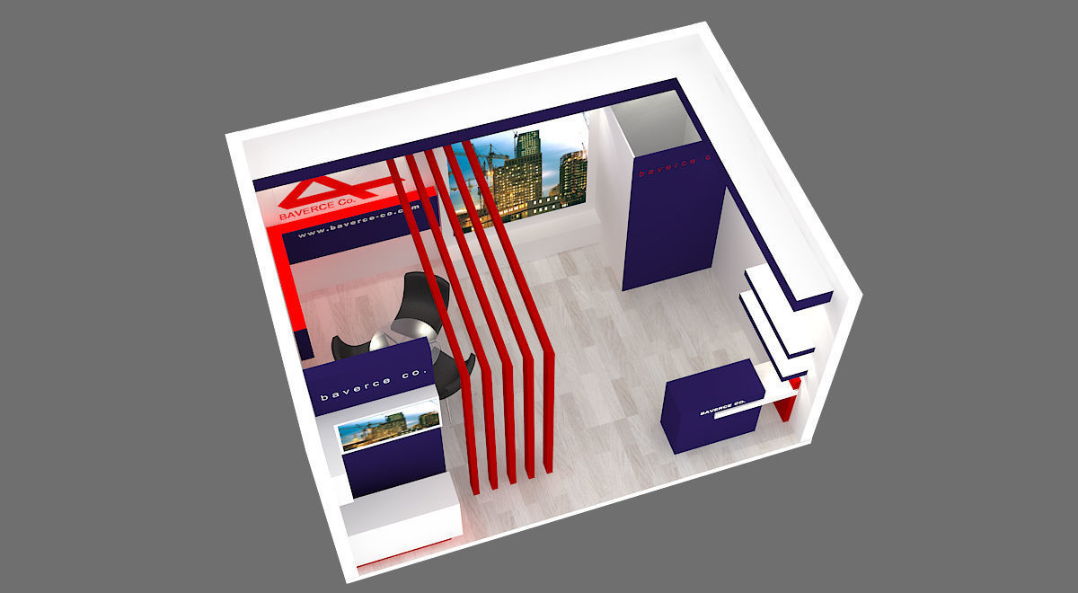 exhibition stand 22 3D model_4