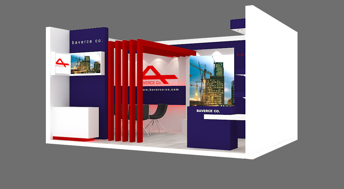 exhibition stand 22 3D model_3
