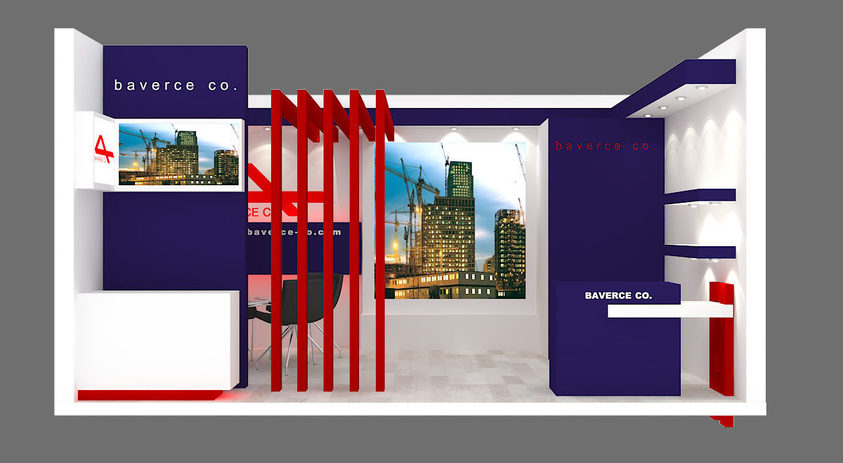 exhibition stand 22 3D model_2