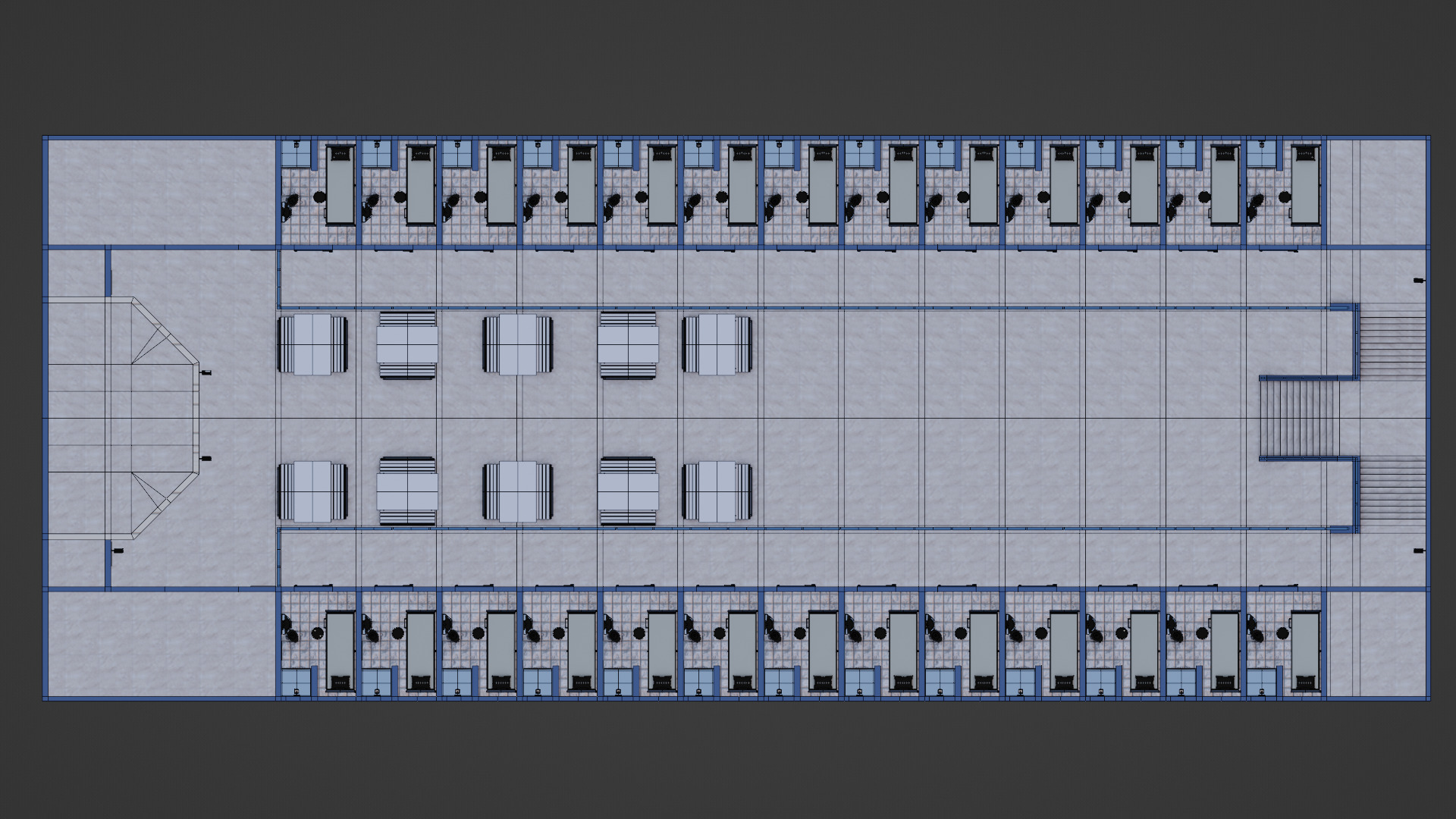 prison cells 3D model_9