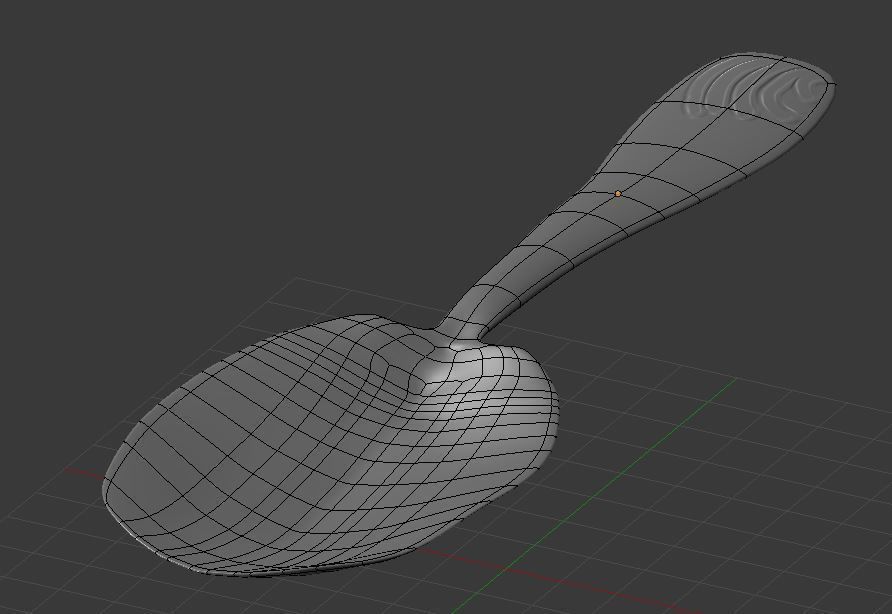 cutlery fork Free low-poly 3D model_3