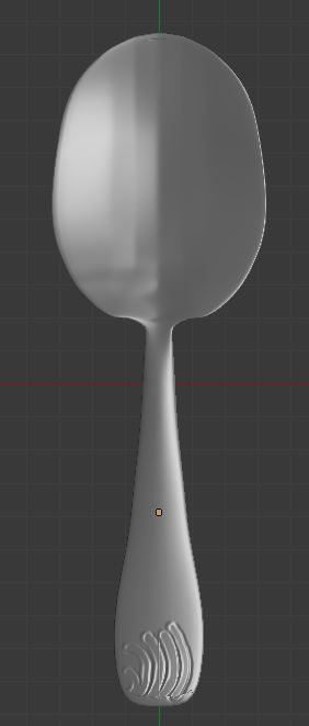 cutlery fork Free low-poly 3D model_4