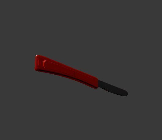 cutlery fork Free low-poly 3D model_7