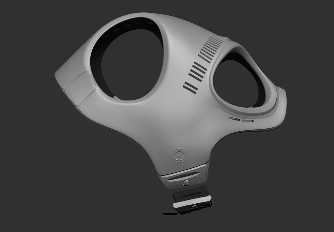 Dog Ranger Spy Helmet Stl mask File 3D print model_2