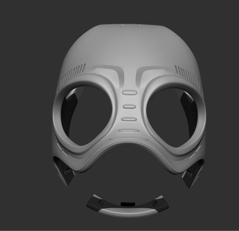 Dog Ranger Spy Helmet Stl mask File 3D print model_8