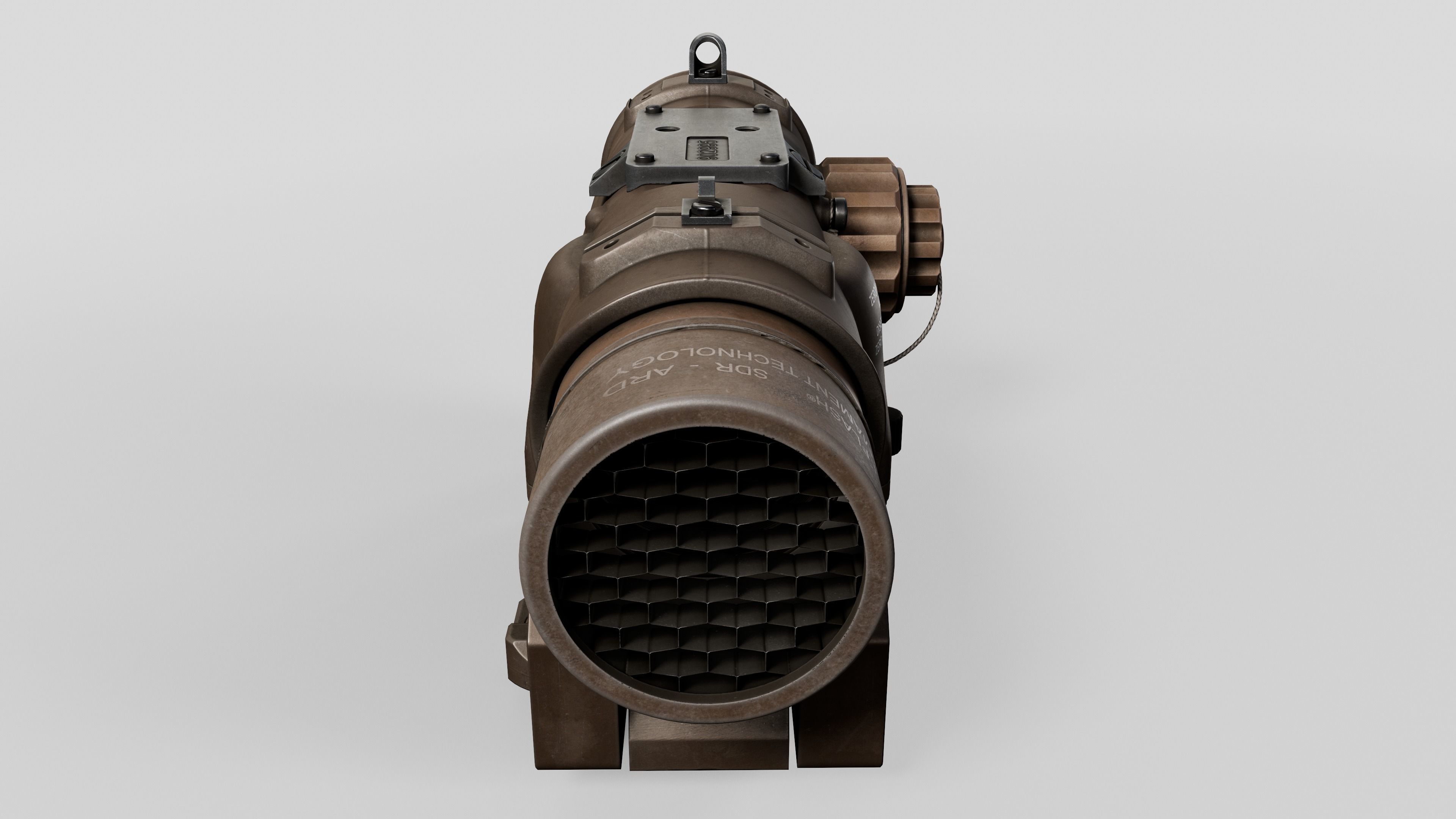 Elcan SpecterDR Combat Sight Low-poly 3D model_40