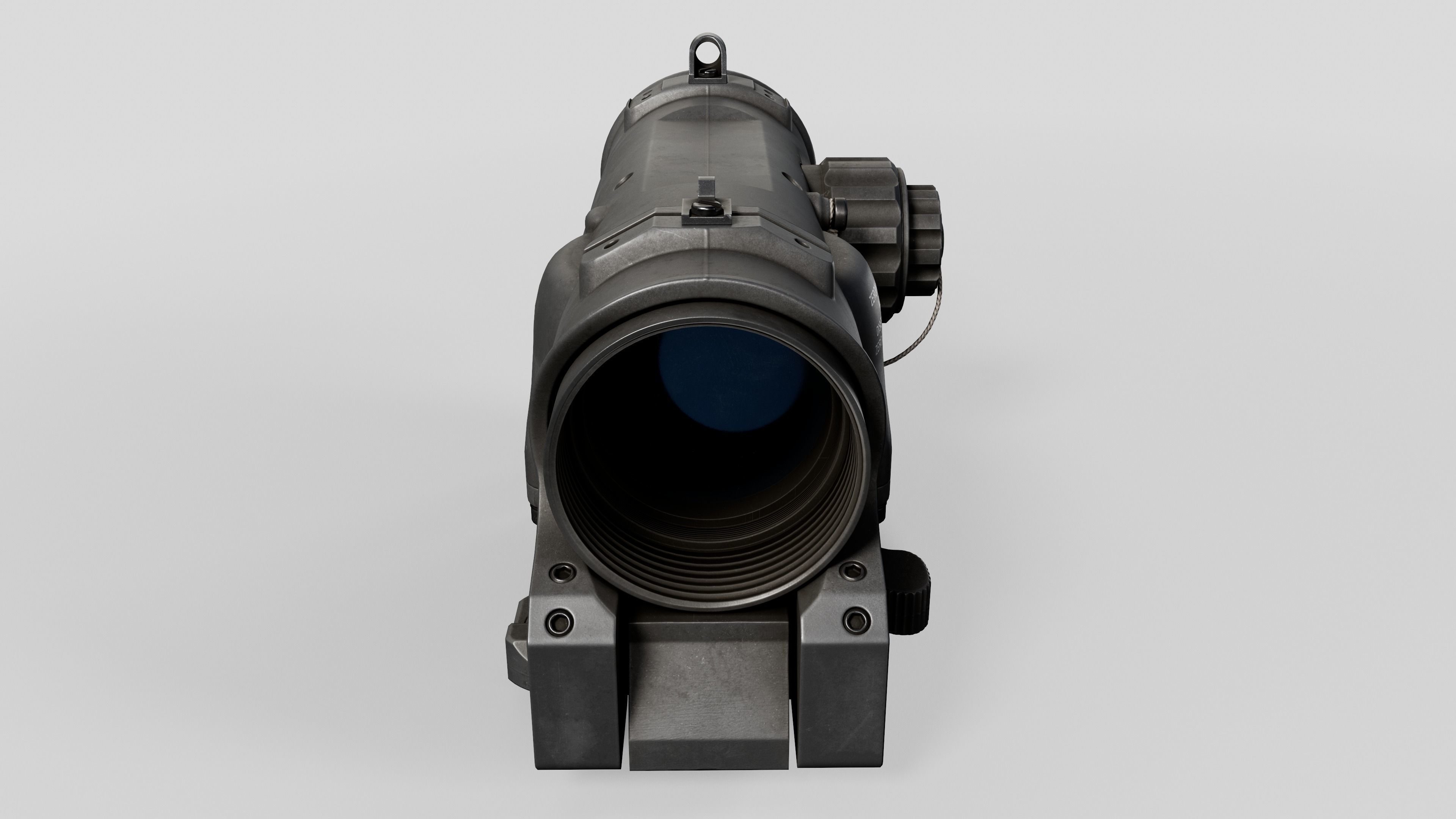 Elcan SpecterDR Combat Sight Low-poly 3D model_37