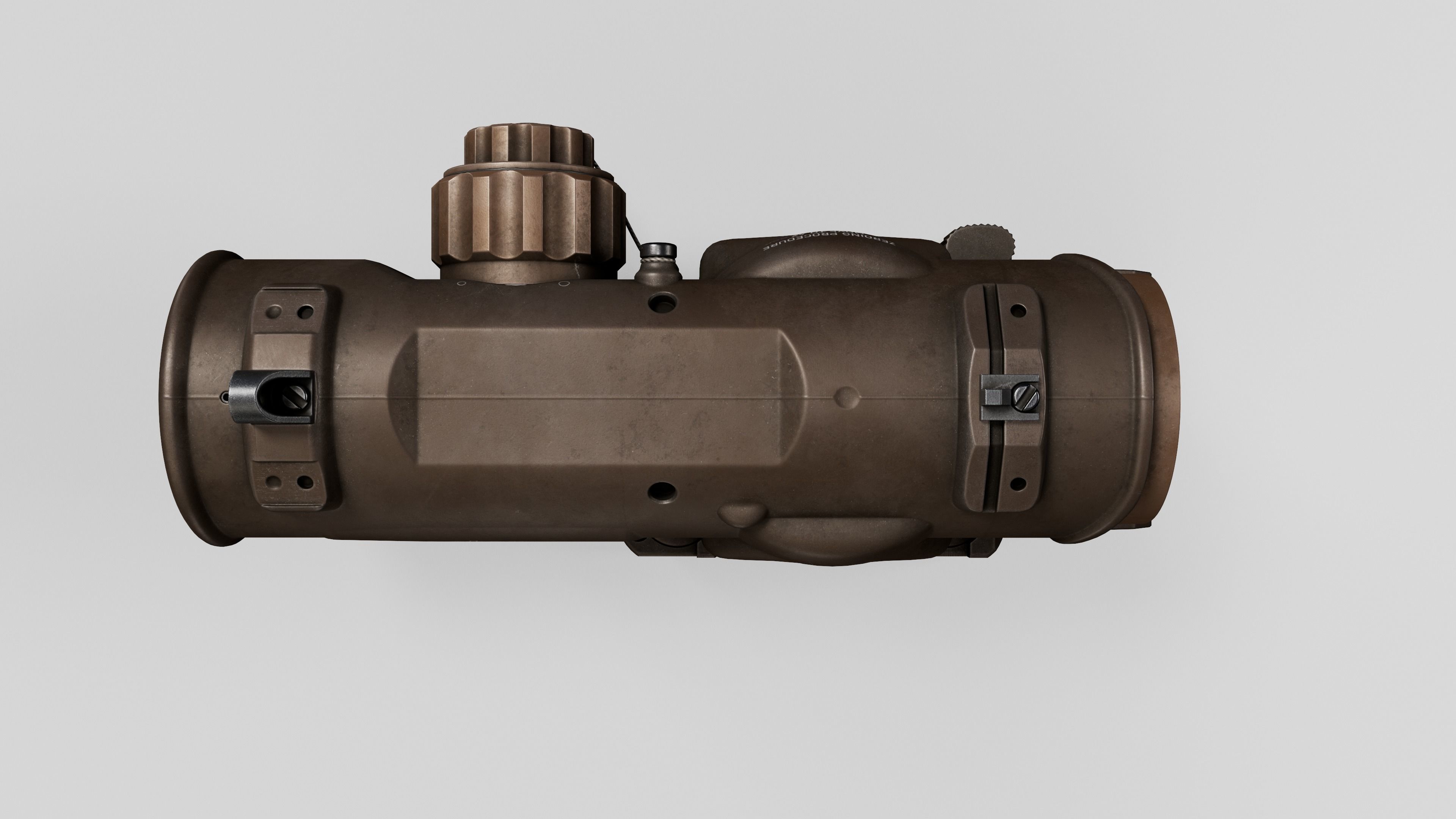 Elcan SpecterDR Combat Sight Low-poly 3D model_31