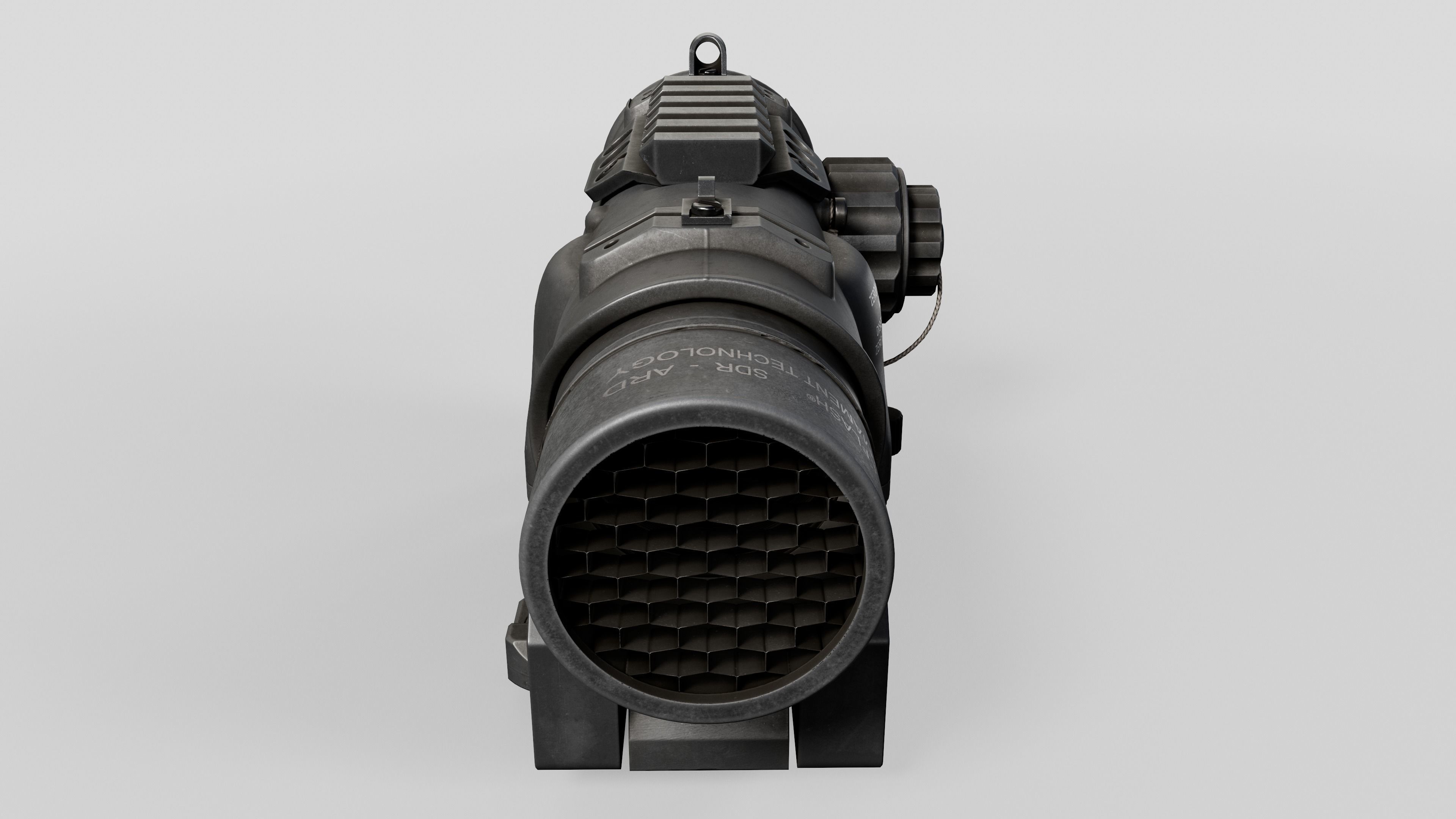 Elcan SpecterDR Combat Sight Low-poly 3D model_38