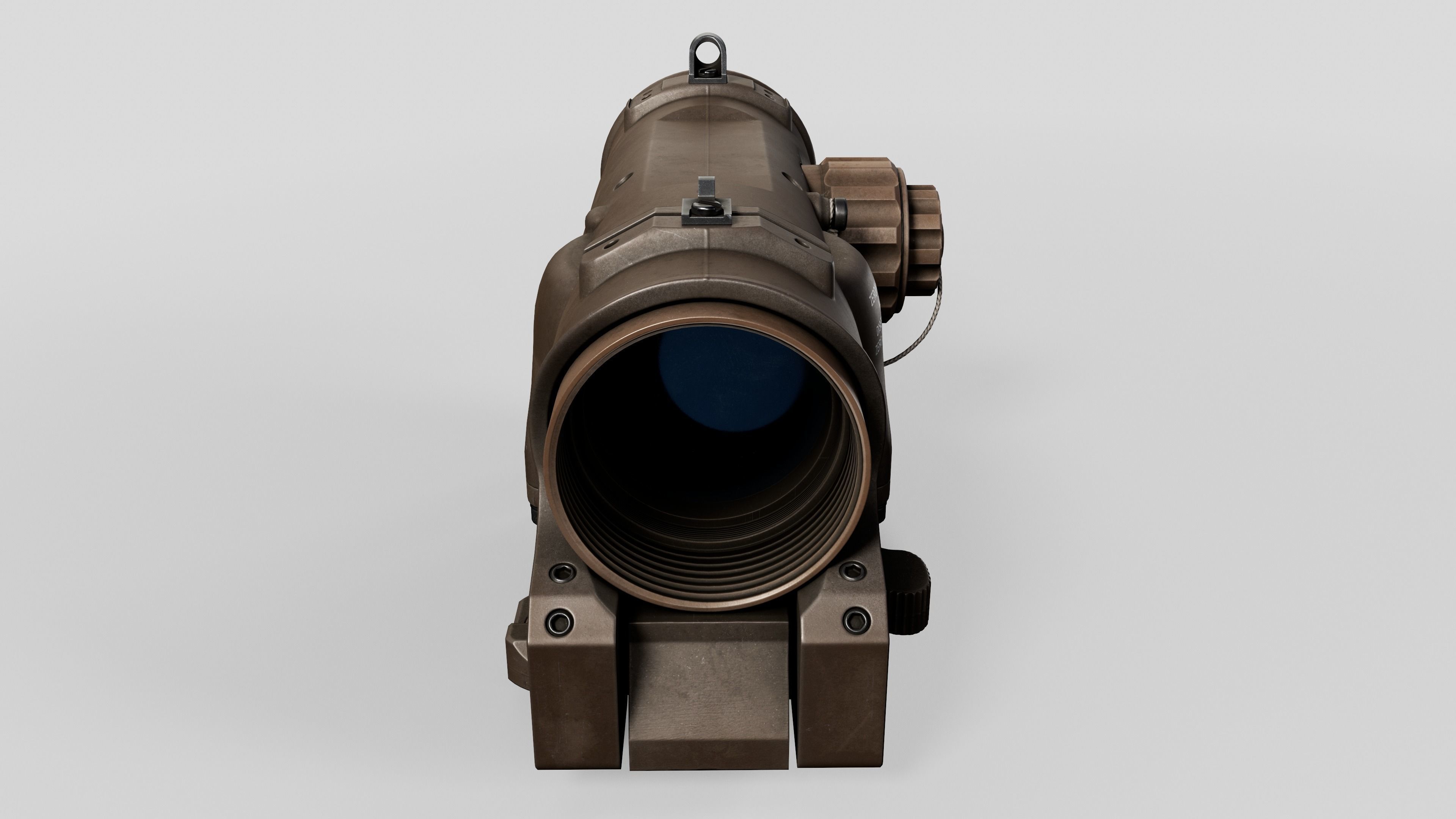 Elcan SpecterDR Combat Sight Low-poly 3D model_39