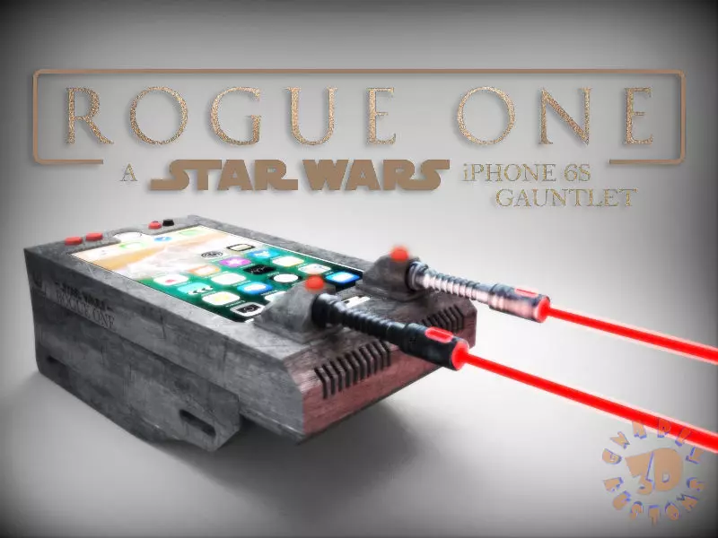 Star Wars - Rogue One iPhone 6S LH Gauntlet 3D print model_0