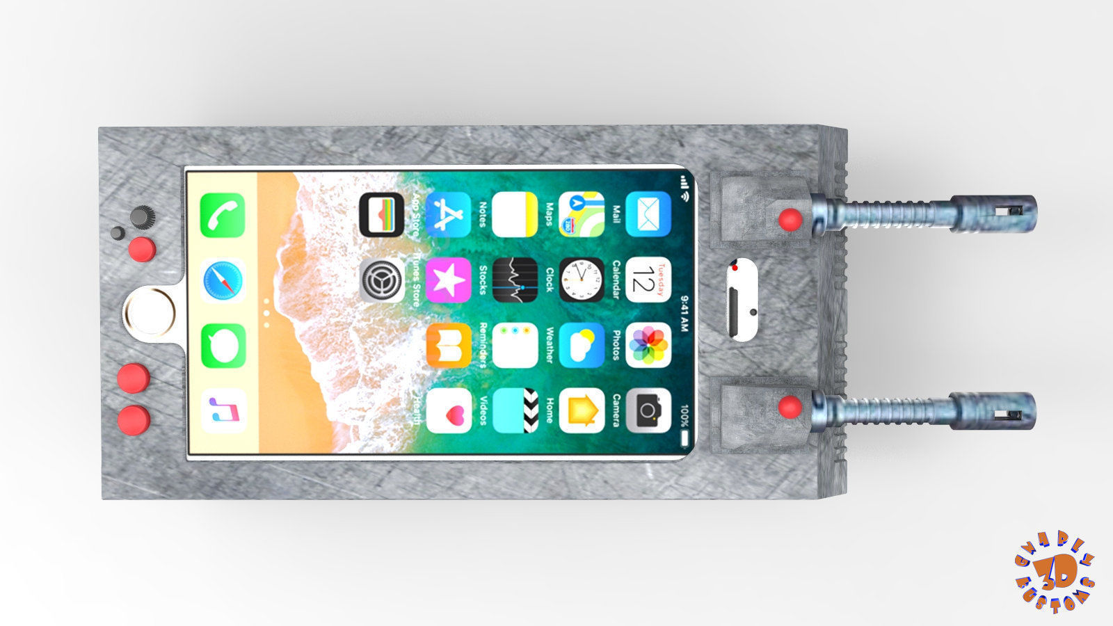 Star Wars - Rogue One iPhone 6S LH Gauntlet 3D print model_11