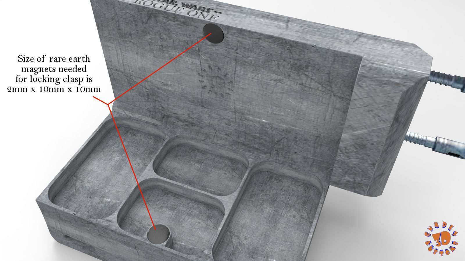 Star Wars - Rogue One iPhone 6S LH Gauntlet 3D print model_22