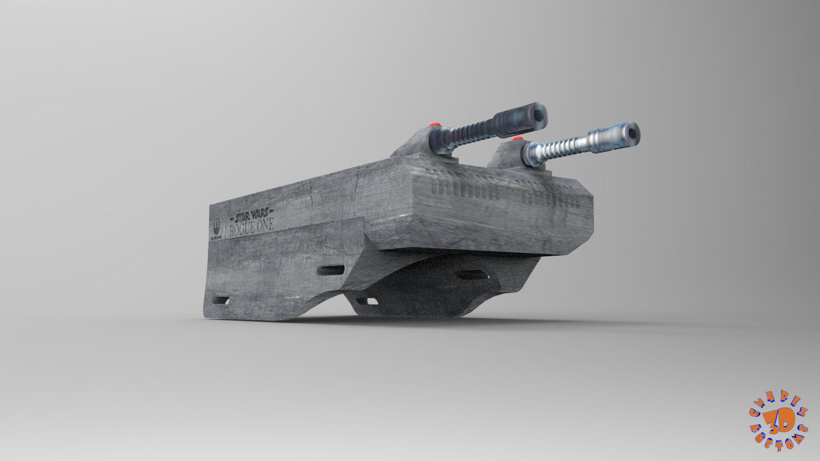 Star Wars - Rogue One iPhone 6S LH Gauntlet 3D print model_14