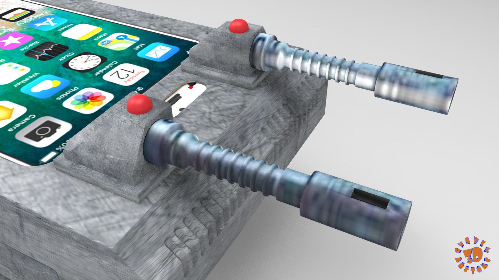 Star Wars - Rogue One iPhone 6S LH Gauntlet 3D print model_4