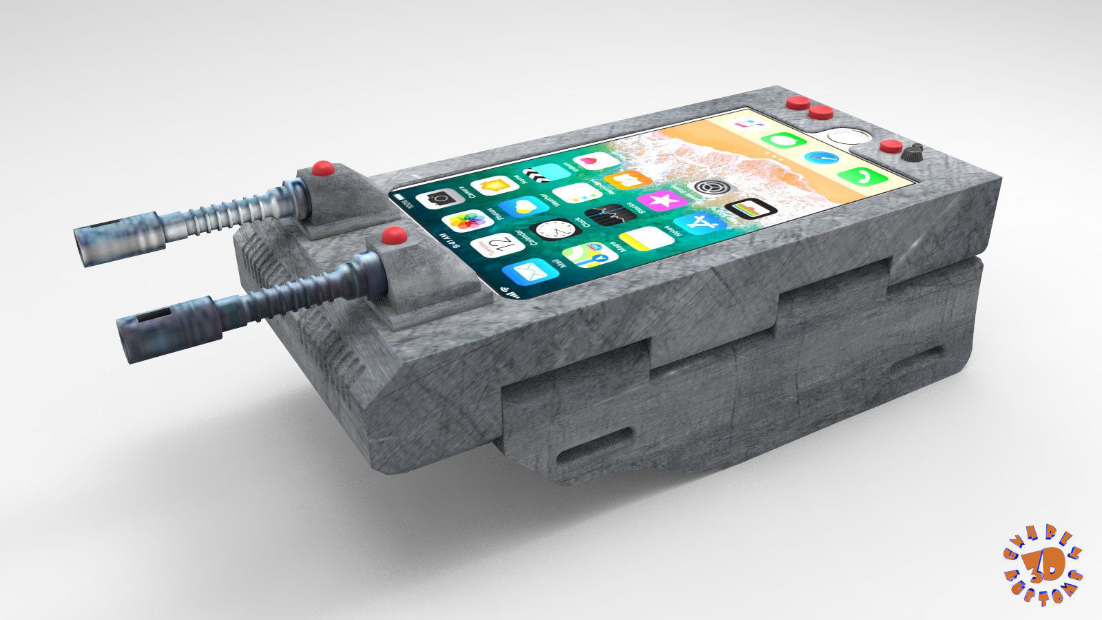 Star Wars - Rogue One iPhone 6S LH Gauntlet 3D print model_9