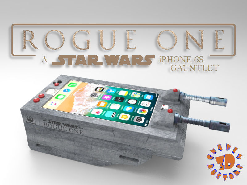 Star Wars - Rogue One iPhone 6S LH Gauntlet 3D print model_1
