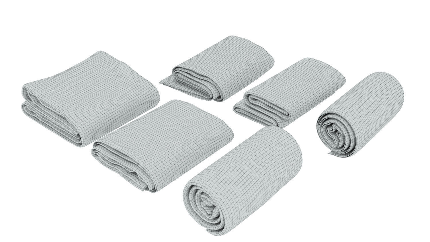 Blanket collection 05 3D model_10