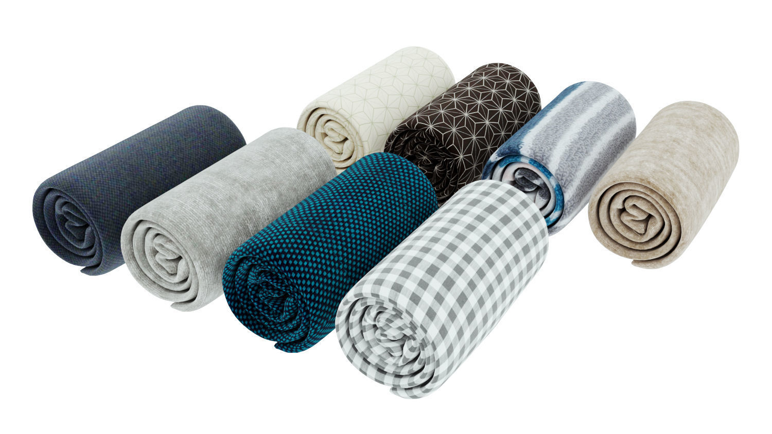 Blanket collection 05 3D model_8