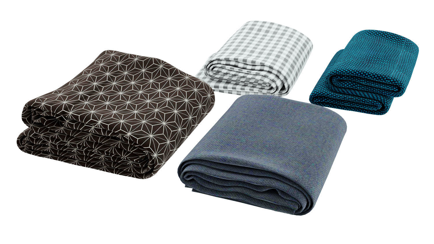 Blanket collection 05 3D model_4